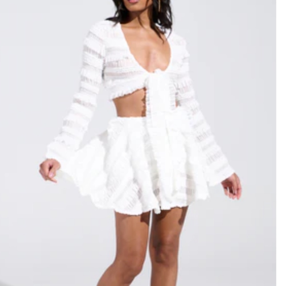 AKIRA GIMME MORE SLINKY MINI SKIRT Size L